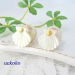 【夏限定】パールキャッチシェルピアス［LHP3］