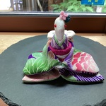 干支飾り　【ヘビ】　ちりめん　季節飾り