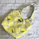 レモン柄エコバッグS with 保冷・保温アルミシート