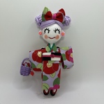 ハンドメイドドールチャーム　バックチャーム　お人形