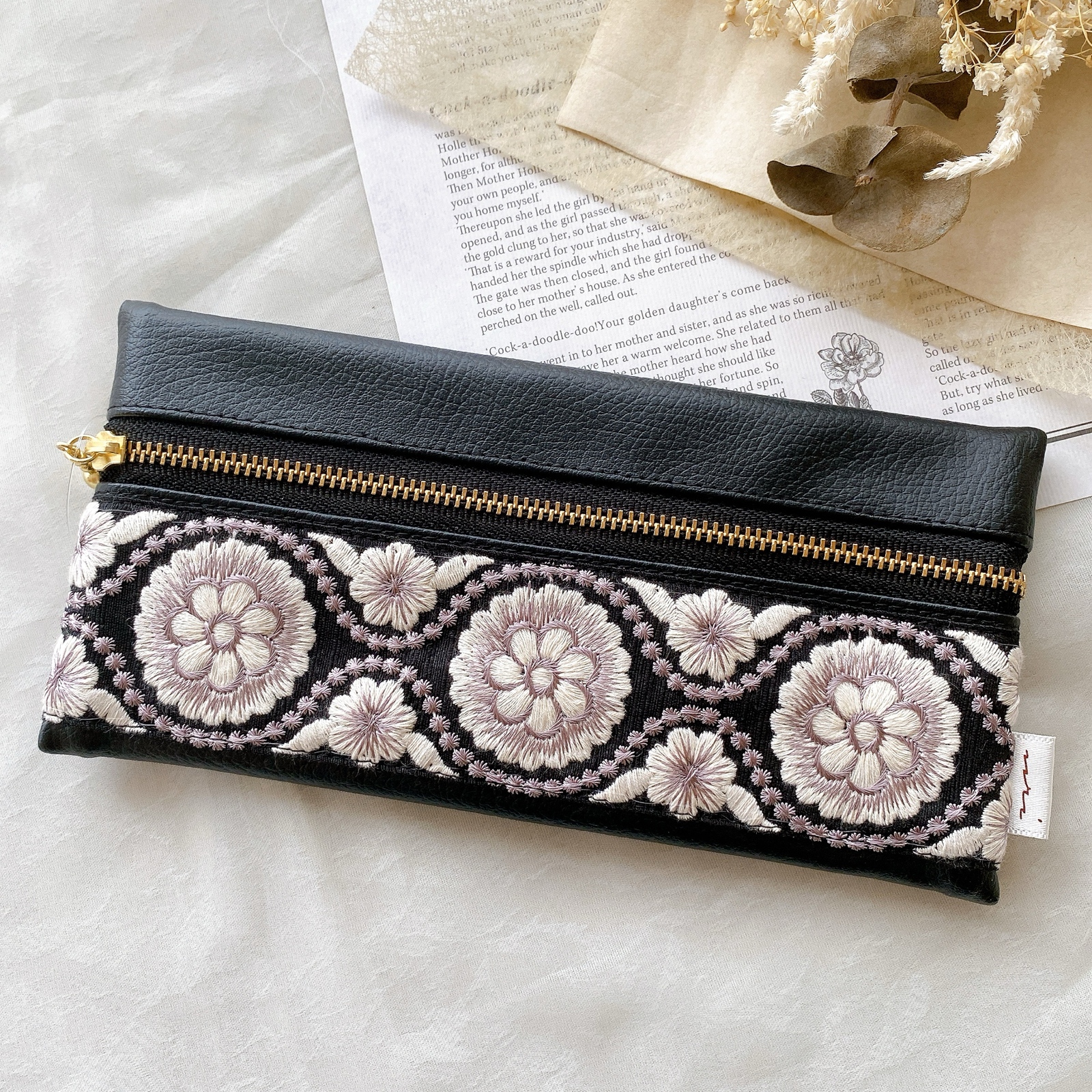 刺繍リボン - ペンケースの人気通販 | minne 国内最大級の