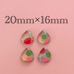 importアクリルチャーム　クリア　4個入り