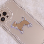 チワワレッド オーロラステッカー