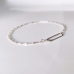 【サイズオーダー】silver925 box chain bracelet ボックスチェーン