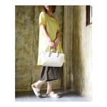 お肌に優しい、ふんわりダブルガーゼワンピースチュニック／Aラインフレア／リラクシングワンピース／レモンイエロー