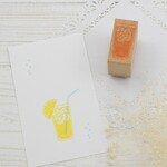 冷たい飲み物のはんこ