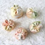 ＊お手玉　5コ＊＊小豆入り