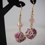 ロザフィピアス◇淡色ピンク◇