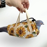 鳩の保定袋・ドバト用（簡易タイプ）ヒマワリ