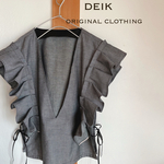 受注生産✳︎フリルベスト✳︎大人服フリーsize✳︎
