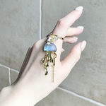 【再販】〜泡沫と海月〜 リング/ネックレス/チャーム/ピアス/イヤリング