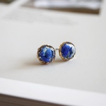 ラピスラズリピアス＊イヤリング♡上品♡小ぶり♡天然石