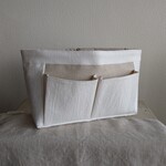 ご予約の品ふわり白リネン大きいサイズ