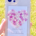 【再販×15】【全機種対応】スマートフォンインナーシート iPhone 花 ドライフラワー 挟む iPhone15 iPhone14 iPhone13 iPhone12 Pro mini Promax