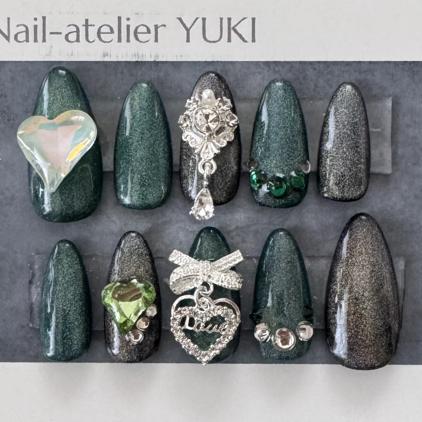 ニュアンスネイル 大理石ネイル ミラーネイル秋ネイル 冬ネイル