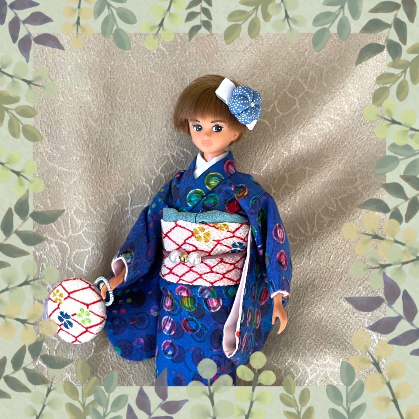 お値下げ中 ビスクドール用 着物一式 お値下げ中 ビスクドール用 着物一式