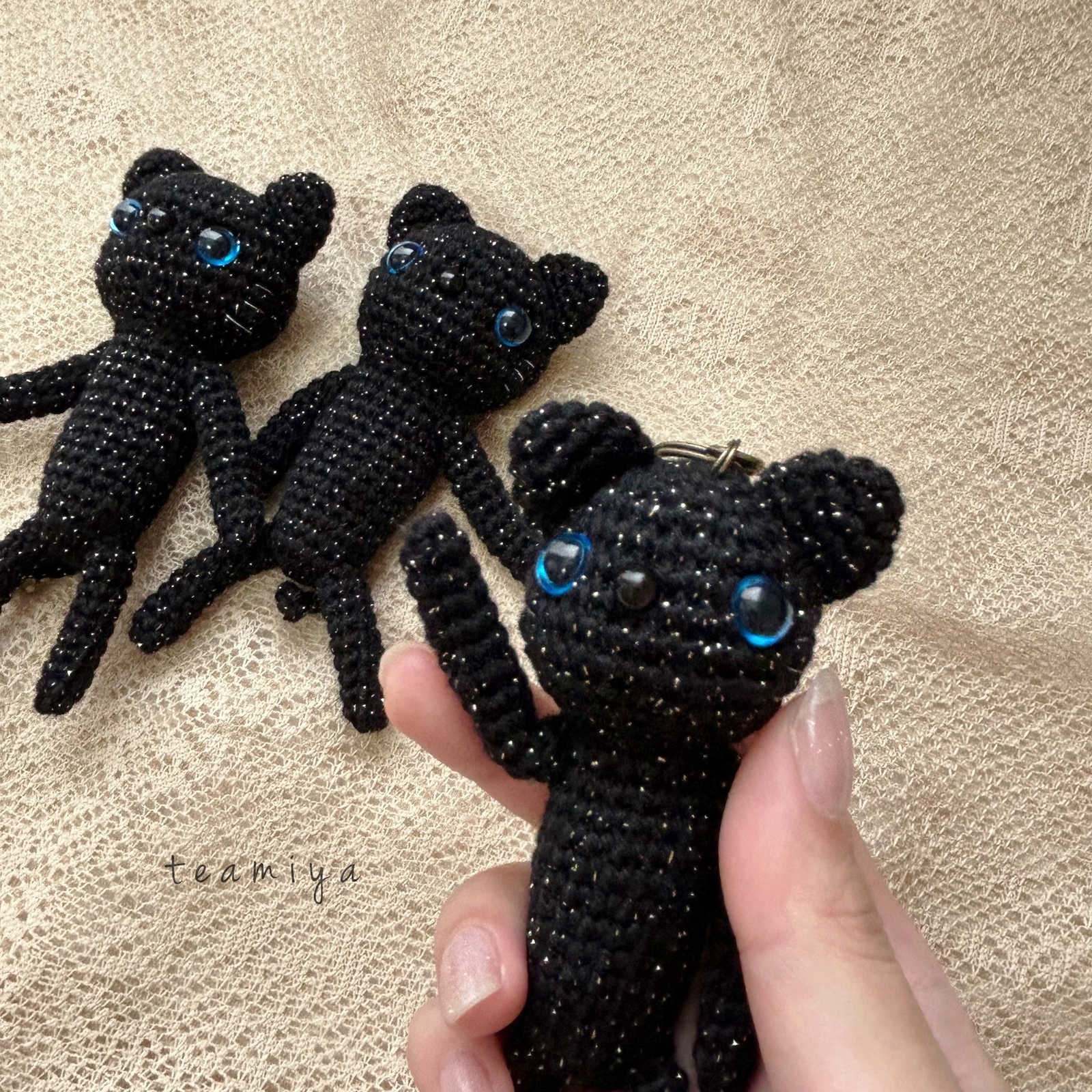 黒猫 - あみぐるみの人気通販 | minne byGMOペパボ 国内最大級の
