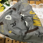⭐️新作⭐️大きめ38×38❤️シンプル男前結びやすいお弁当 あずま袋 (ブルーダンガリーモダン）　