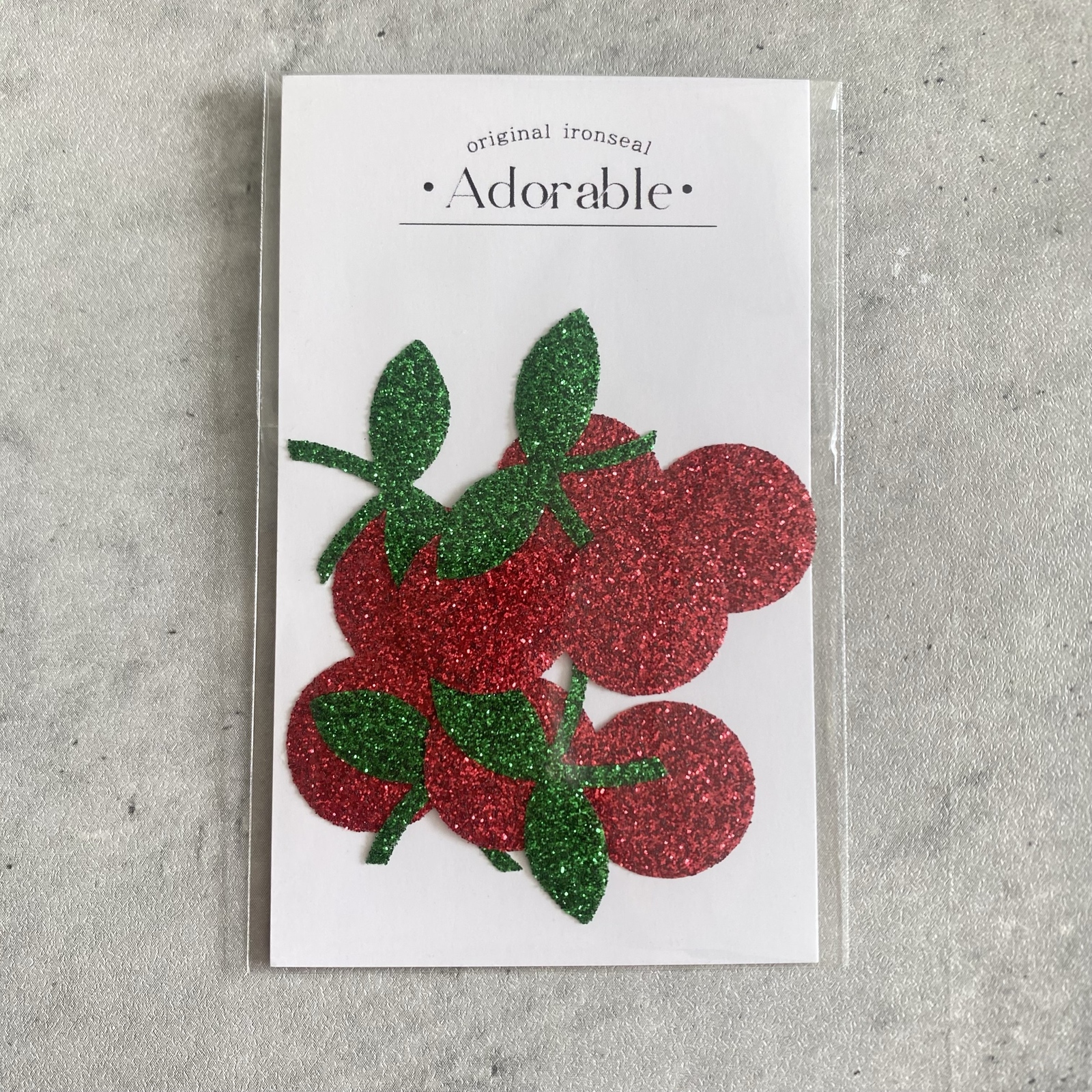 アイロン】さくらんぼアイロンシール （2色） - Adorable | minne