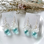 【New color💚green】small Bubble veil（ガラスドーム）