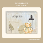 #51 A7 Designpaper Memo / 1種類 30枚