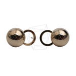 ERG-2740-G【2個入り】ラウンドボールピアス,Round ball Ear Post