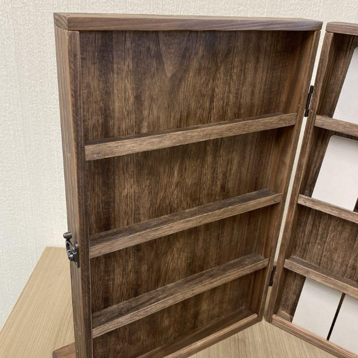 ♡ひ　トランク型什器　ディスプレイ台　２点　イベント什器　アクセサリー什器 d5a1d12a463bc8b71f84e281d88641