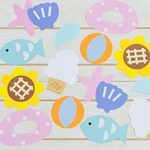【再販】mini壁面✳︎『うみ・プール』🍦ﾟ*✩‧₊˚《7月・8月》