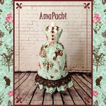 【SALE】AmuPuchi■1/6ドールのoutfit■ミント パリ風アンティーク ドレス