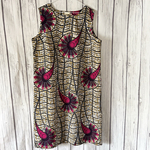 アフリカンプリント ワンピース