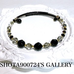 ［再販2］最強黒水晶　5A モリオンを花束にして💐3石タイプ　#minne_new #お守り#5A