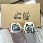 ふにゃ猫🐈とケーキ🍰
