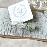 SALEシーグラスのヘアクリップ