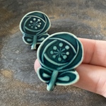 お花のブローチ