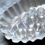 アクアクリスタル ラウンド10mm 4粒　天然石パーツ販売