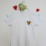 ♥つぎはぎハート♥Tシャツ