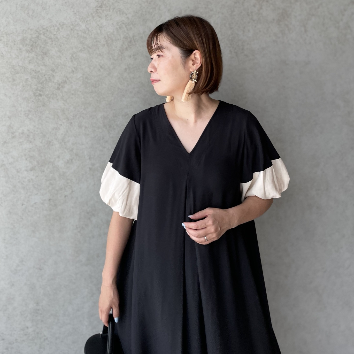冷んやり『冷感生地』きれいめ可愛い♡超ゆったり着痩せ