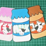 メッセージカード MILK