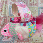 まんまる金魚巾着バック