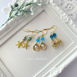 ◻︎揺れる◻︎海モチーフピアス（イヤリング） 🏖✨