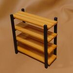 ミニチュア家具(1/12) 収納ラック