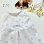 【SM】おはじきみたいなお花柄のひんやりお洋服(オフホワイト)