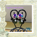 紫陽花のピアス