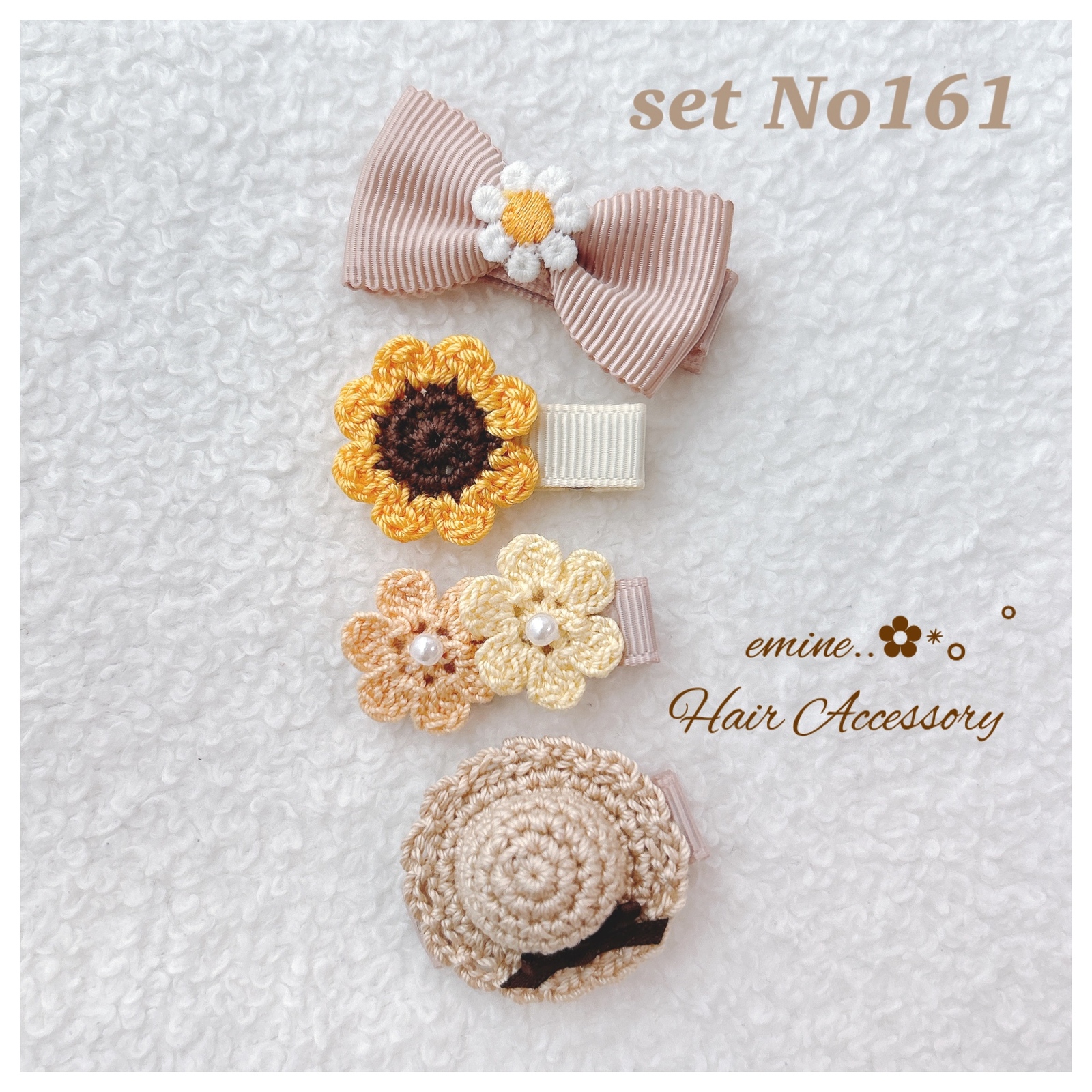 オーダー ページ】ヘアクリップ