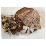 straw hat / S size