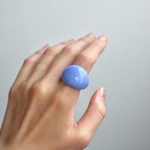 -NAVY- ガラス リング glass ring