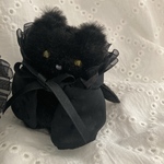 小さなねこのぬいぐるみ　ノワール