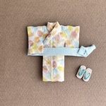 男の子のプチブライスサイズの浴衣セット