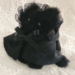 小さなねこのぬいぐるみ　ノワール