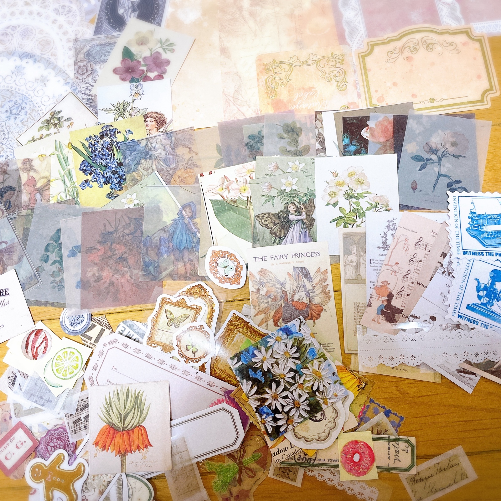 コラージュ 素材 おすそ分け 紙もの シール レトロ まとめ売り セット コラージュ 素材 おすそ分け 紙もの シール レトロ まとめ売り セット